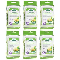 Lingettes Bamboo Baby pour se moucher d'Aleva Naturals - Paquet économique - 180 lingettes