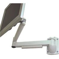 TygerClaw Wall Arm Mount for Monitors Up To 17" (LCD6507) - White