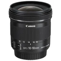 Canon EF-S 10-18mm f/4.5-5.6 IS STM Lens (9519B002) - Black