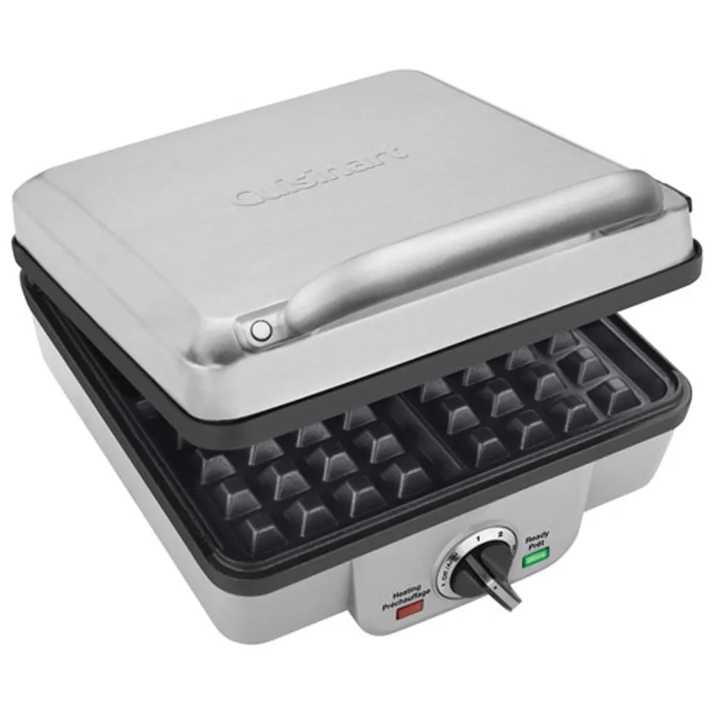 Cuisinart Belgian Waffle Maker with Pancake Plate - Stainless Steel/Black