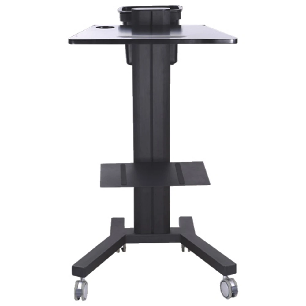 TygerClaw Mobile PC Stand With 360 Rotation (LCD8506) - Black