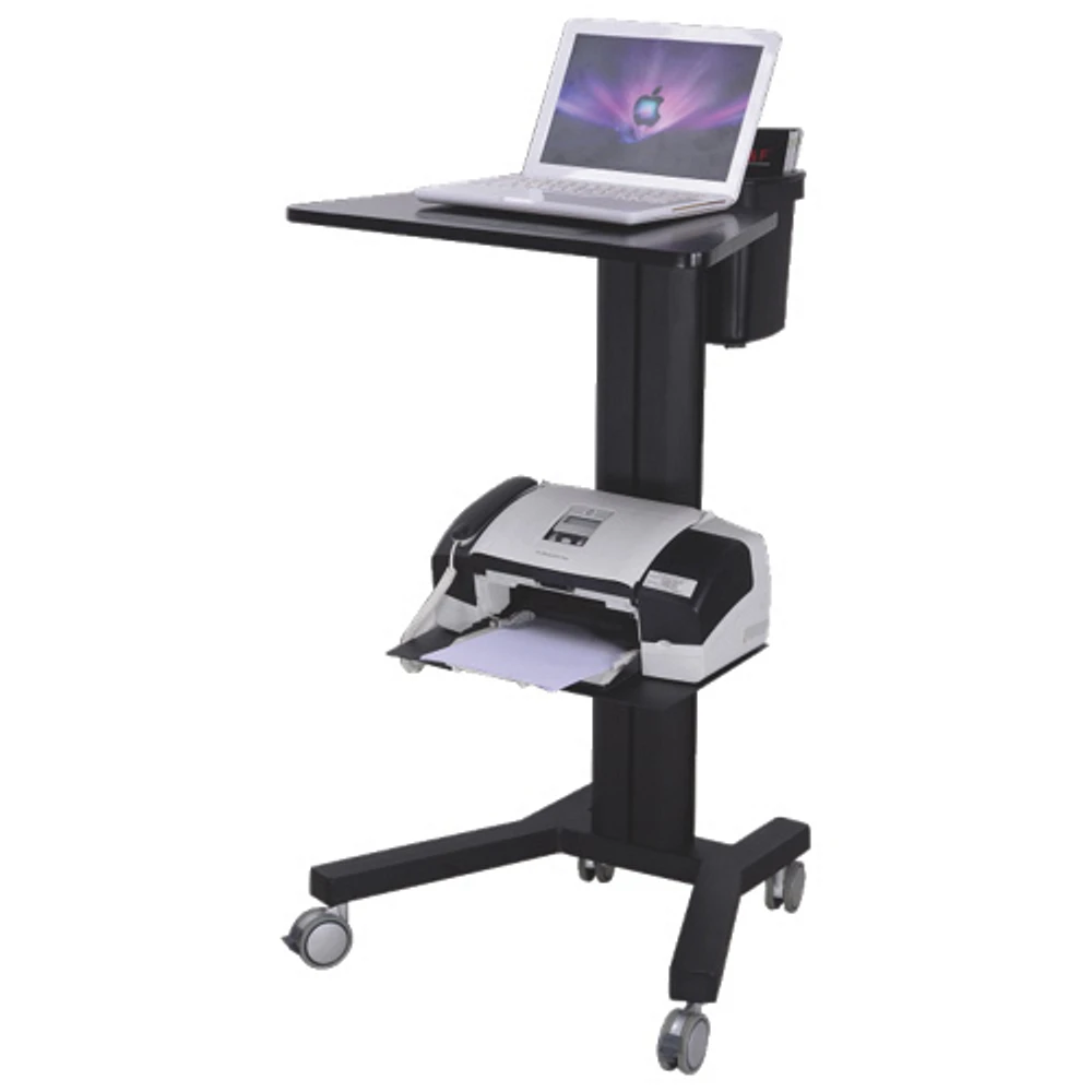 TygerClaw Mobile PC Stand With 360 Rotation (LCD8506) - Black