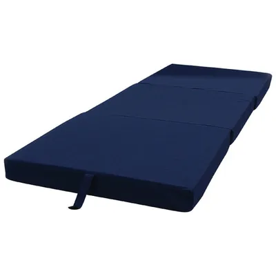 Bodyform Orthopedic Traditional Hide-Away Guest Folding Bed - Blue