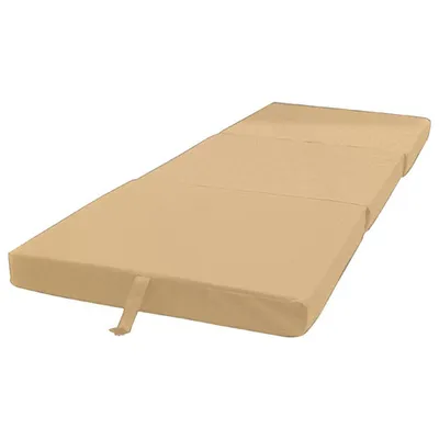 Bodyform Orthopedic Contemporary Folding Bed - Tan (BFSUGB72TT)