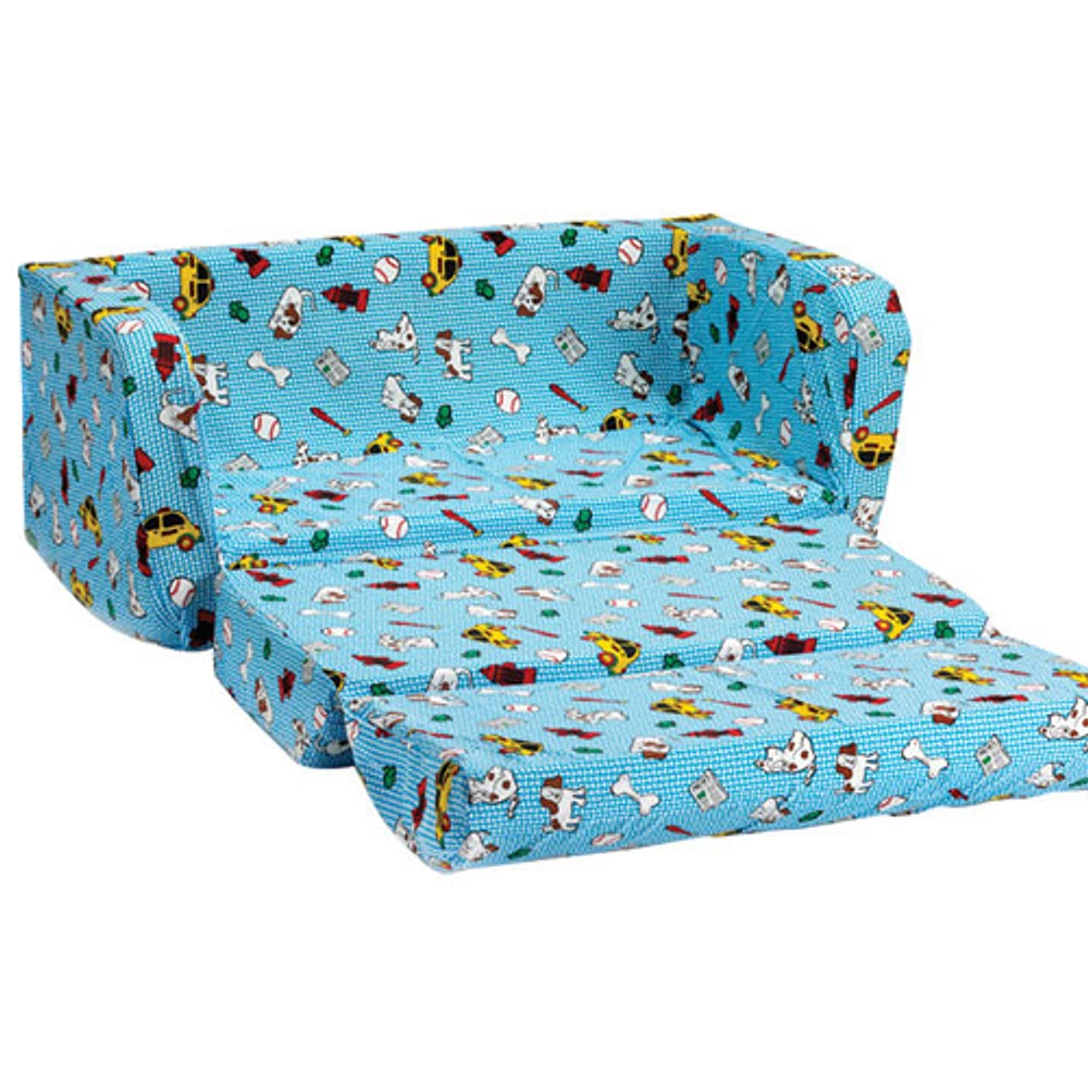 Sofa rabattable pour enfants de Comfy Kids - Chiots
