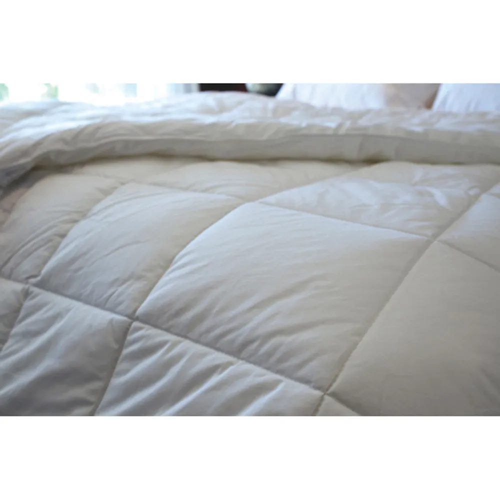 Maholi Royal Elite Collection 233 Thread Count Duck Down 4 Seasons Duvet - Double/Full - White (DFD-0004SD26)