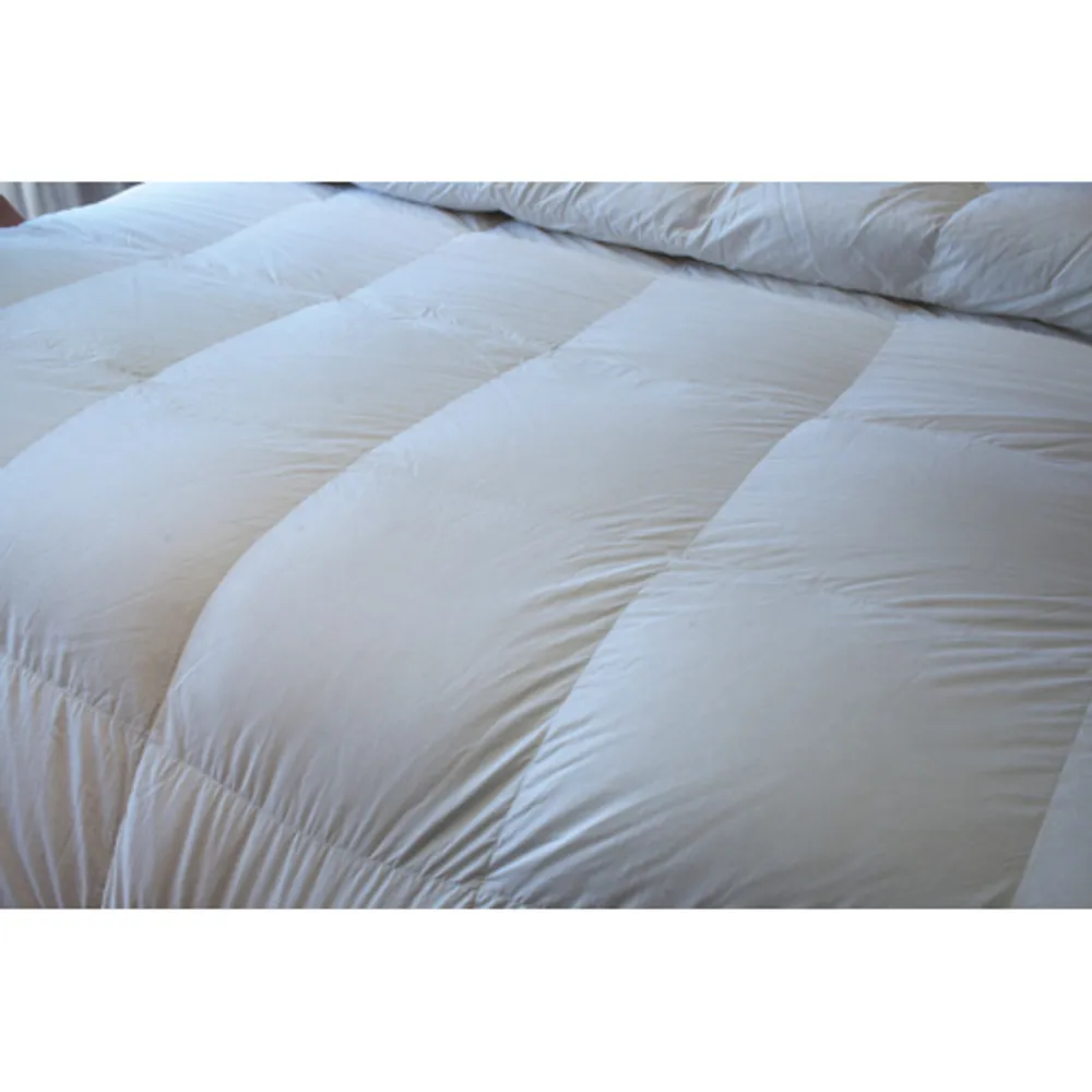 Maholi Royal Elite Collection 233 Thread Count Duck Down Summer Duvet - Single/Twin - White