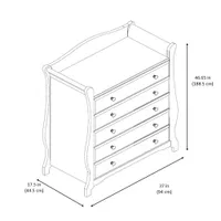 Storkcraft Avalon -Drawer Nursery Dresser