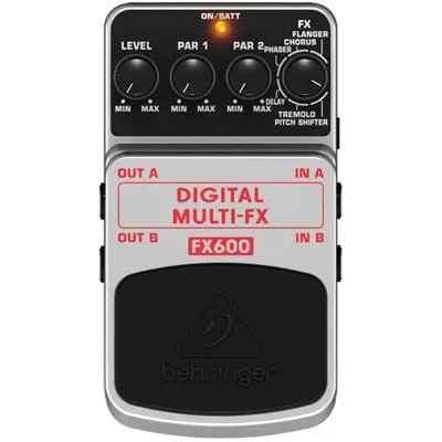 Behringer Digital Multi-FX Effects Pedal (FX600)