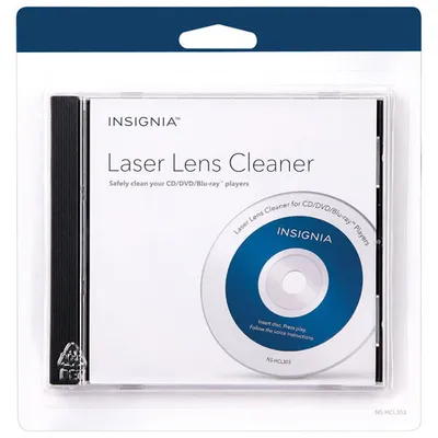Insignia CD/DVD/Blu-ray Laser Lens Cleaner - Only at Best Buy