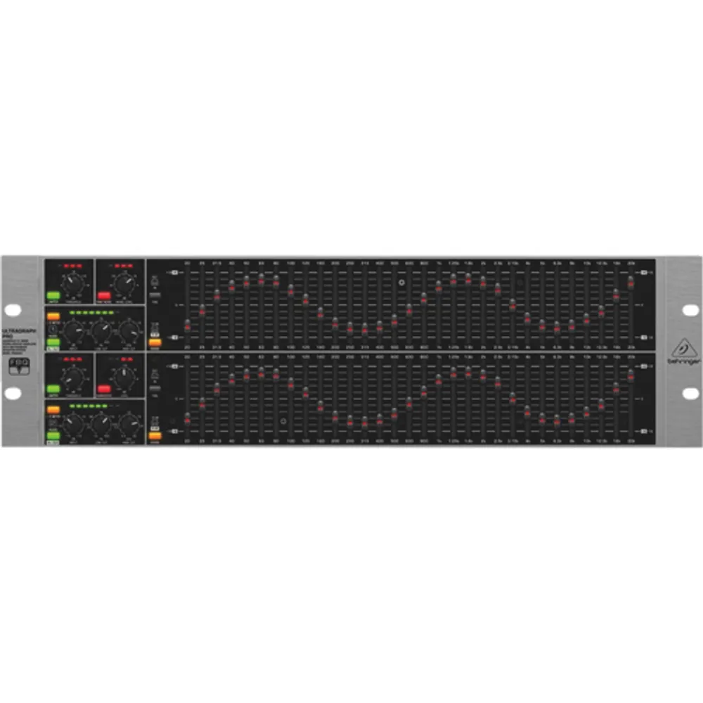 Égaliseur graphique stéréo à 31 bandes Ultragraph Pro de Behringer (FBQ6200)