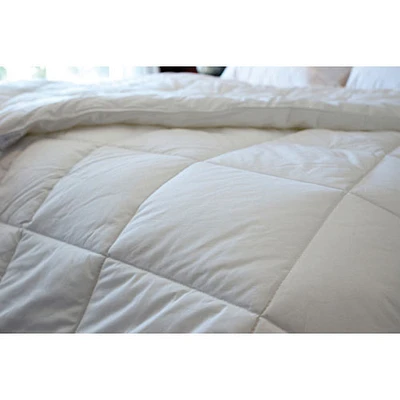 Maholi Royal Elite Collection 260 Thread Count Goose Down Summer Duvet - Single/Twin - White