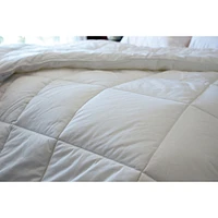 Couette légère en duvet d'oie contexture de 260 Royal Elite de Maholi - Très grand lit - Blanc