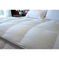 Douillette d'hiver Plus en duvet d'oie contexture 260 Royal Elite de Maholi - Grand lit - Blanc