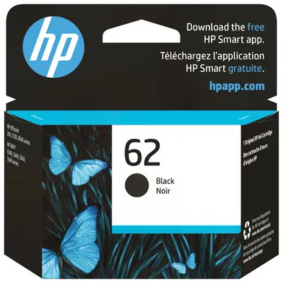 HP 62 Black Ink (C2P04AN#140)