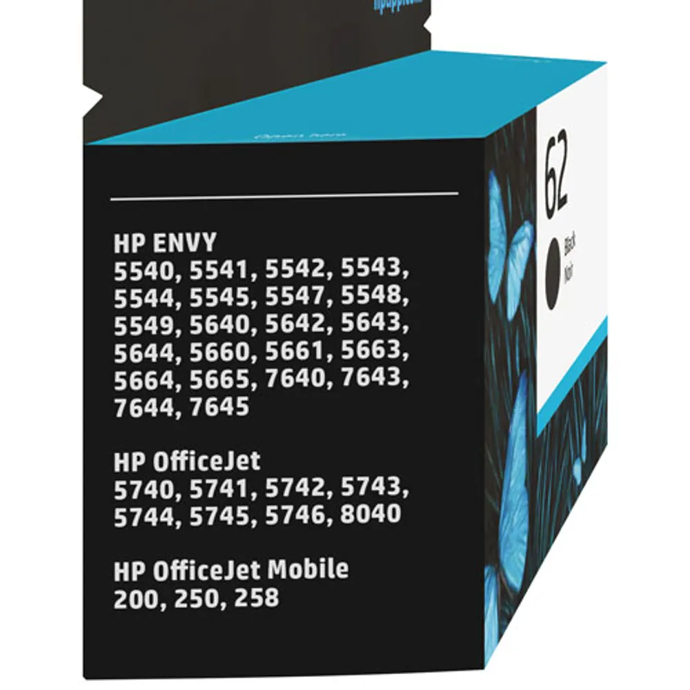 HP 62 Black Ink (C2P04AN#140)