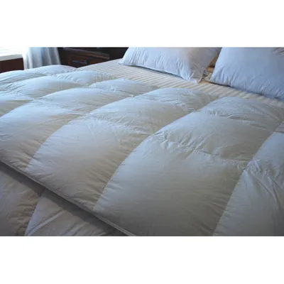 Couette d'hiver en duvet de canard contexture de 260 Royal Elite de Maholi - Lit une place - Blanc