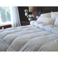 Maholi Royal Elite 400 Thread Count Duck Down Summer Lightweight Duvet - Double/Full - White