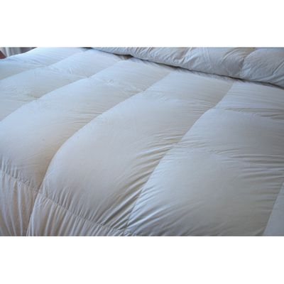 Maholi Royal Elite Collection 260 Thread Count Duck Down Summer Duvet - Double/Full - White