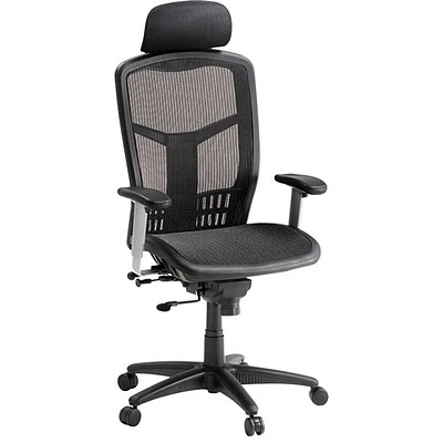 Lorell Ergonomic High-Back Task Chair - Black