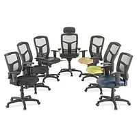 Lorell Ergonomic High-Back Task Chair - Black