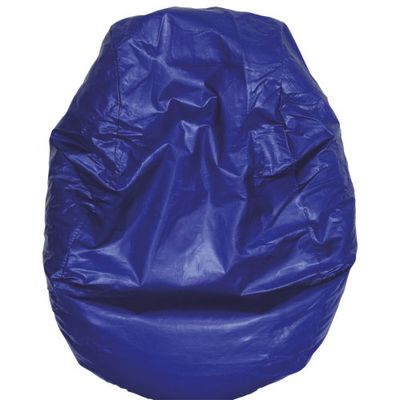 Modern Vinyl Bean Bag Chair - Blue (96060-081)