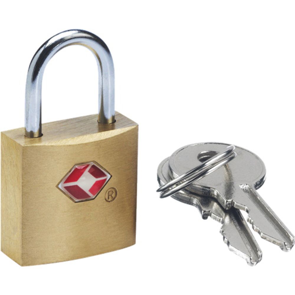 Go Travel TSA Luggage Brass Padlock