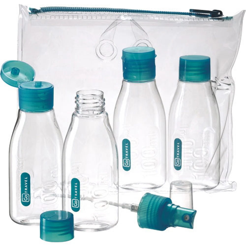 Go Travel Airport-Approved Cabin Bottles (Set of 4)