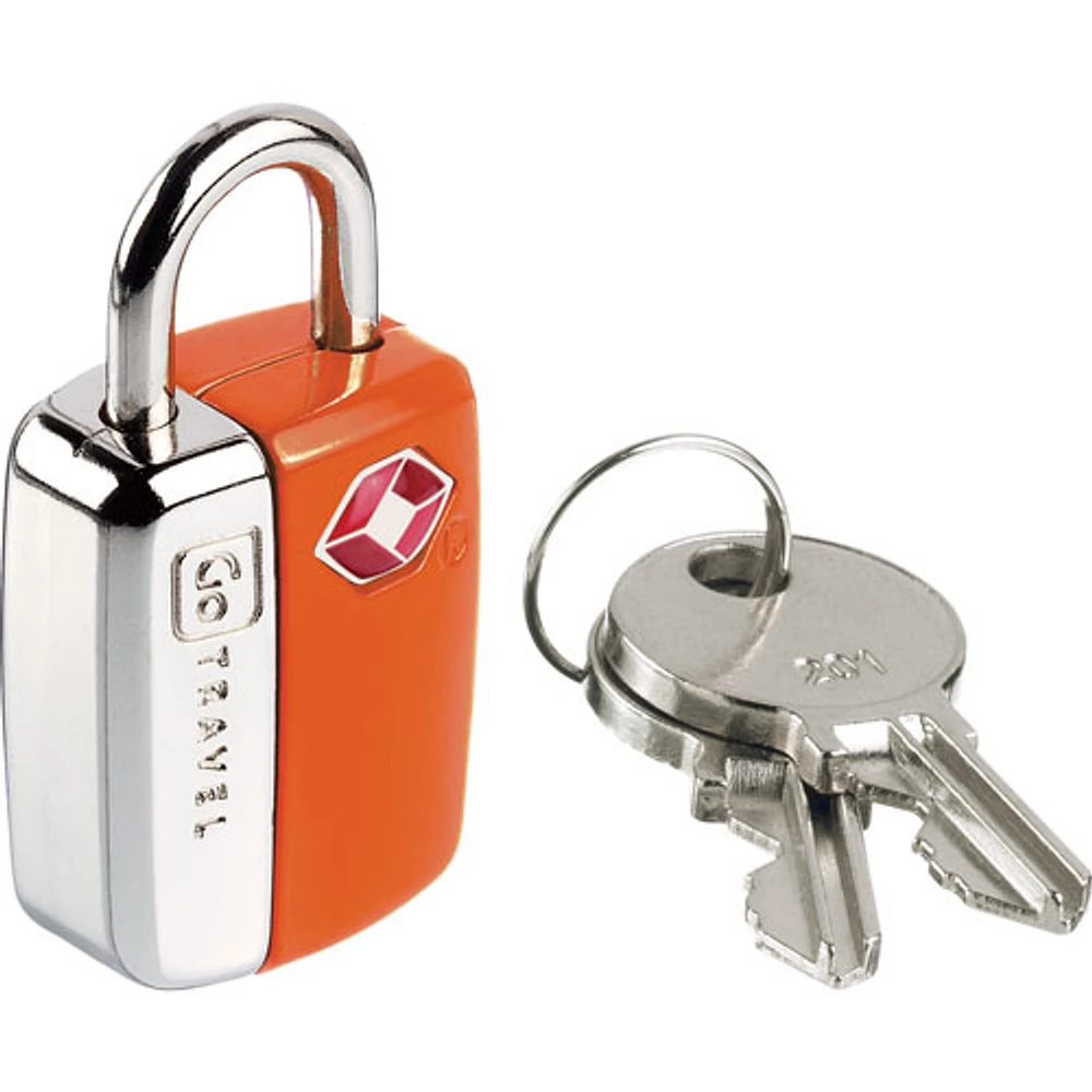 Cadenas TSA Travel Sentry Mini Glo de Go Travel - Paquet de 2 - Orange