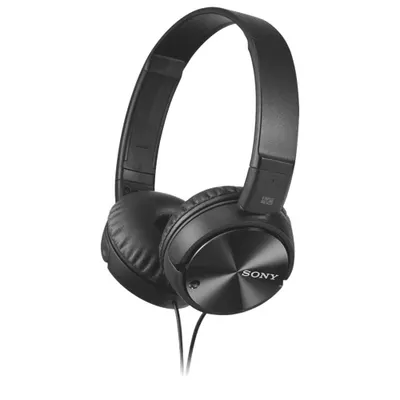 Sony On-Ear Noise Cancelling Headphones (MDRZX110NC) - Black