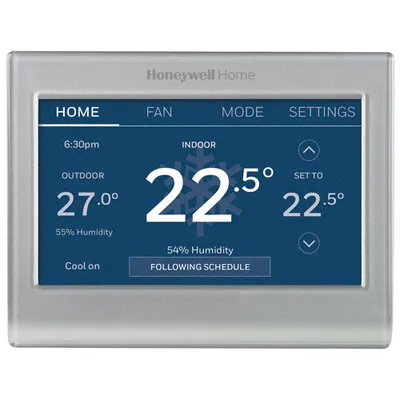 Thermostat avec couleurs intelligentes Wi-Fi de Honeywell Home