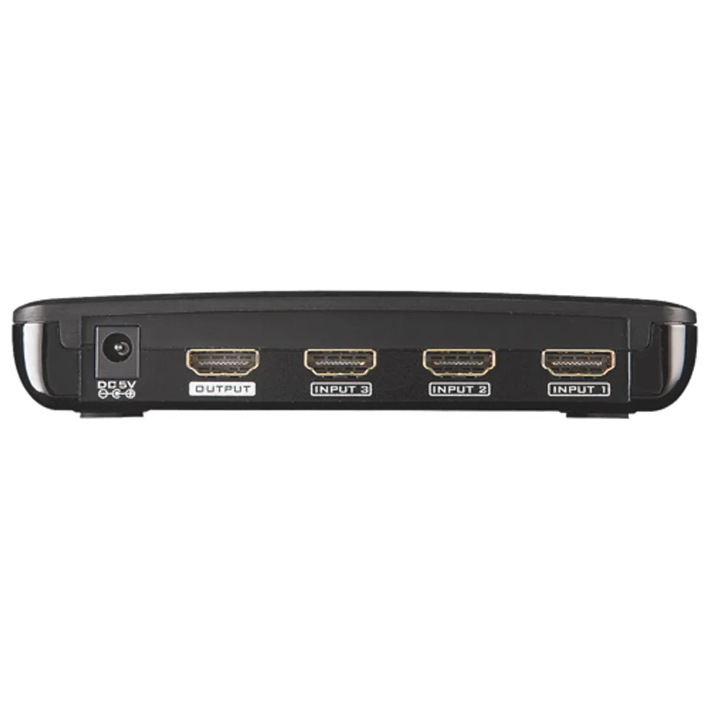 Rocketfish 4-Port HDMI Switch Box - Black - Only at Best Buy