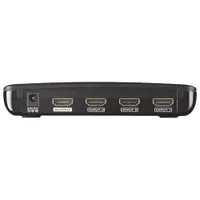 Rocketfish 4-Port HDMI Switch Box - Black - Only at Best Buy