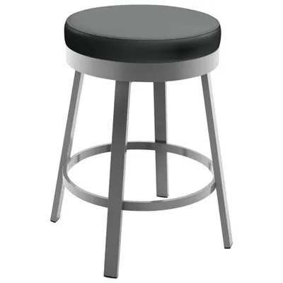 Clock Modern Bar Height Barstool - Magnetite