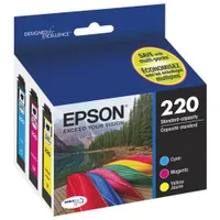 Epson DURABrite Ultra T220 Colour Ink (T220520-S) - 3 Pack