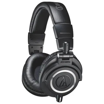 Audio-Technica ATH-M50X Over-Ear Monitor Headphones - Black