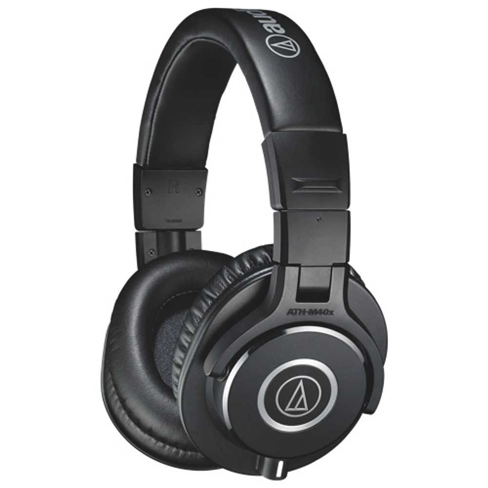 Casque d'écoute ATH-M40X d'Audio-Technica - Noir