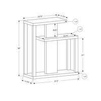 Table rectangulaire contemporaine - Blanc