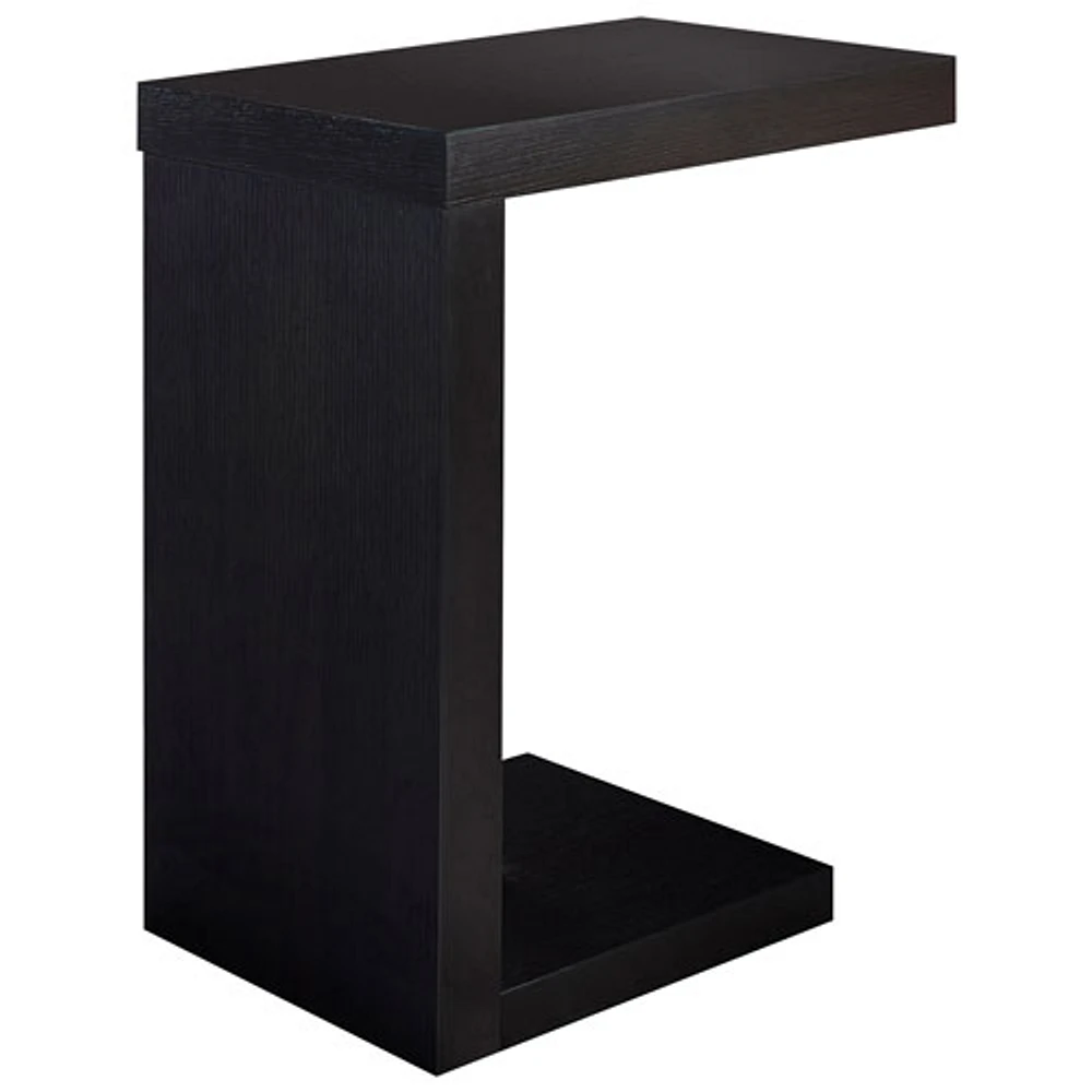 Table d'appoint rectangulaire contemporaine (I 2486) - Cappuccino