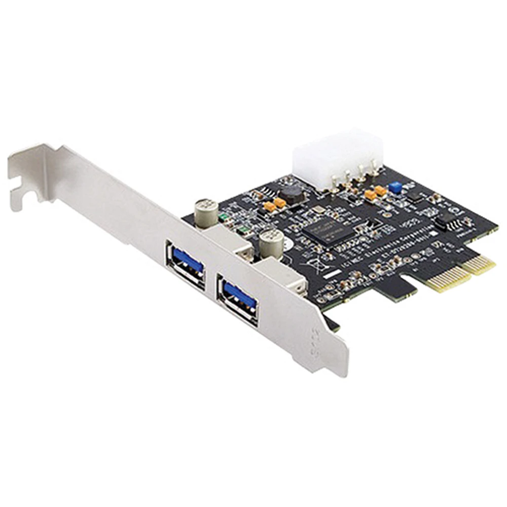 Carte USB 3.0 PCI-E à 2 ports de MMNOX (CTUSB30)