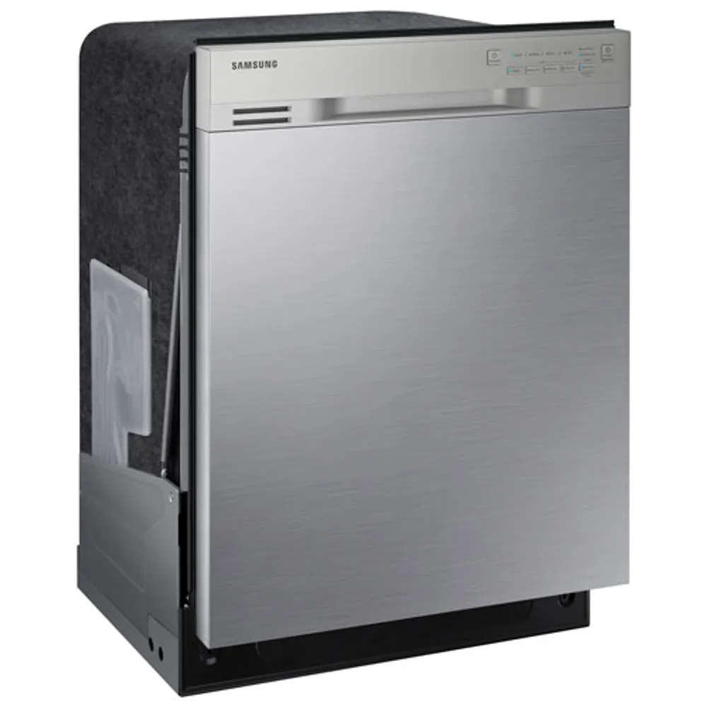 Samsung 24" 50 dB Tall Tub Built-In Dishwasher w/ Stainless Steel Tub (DW80J3020US) -Stainless Steel