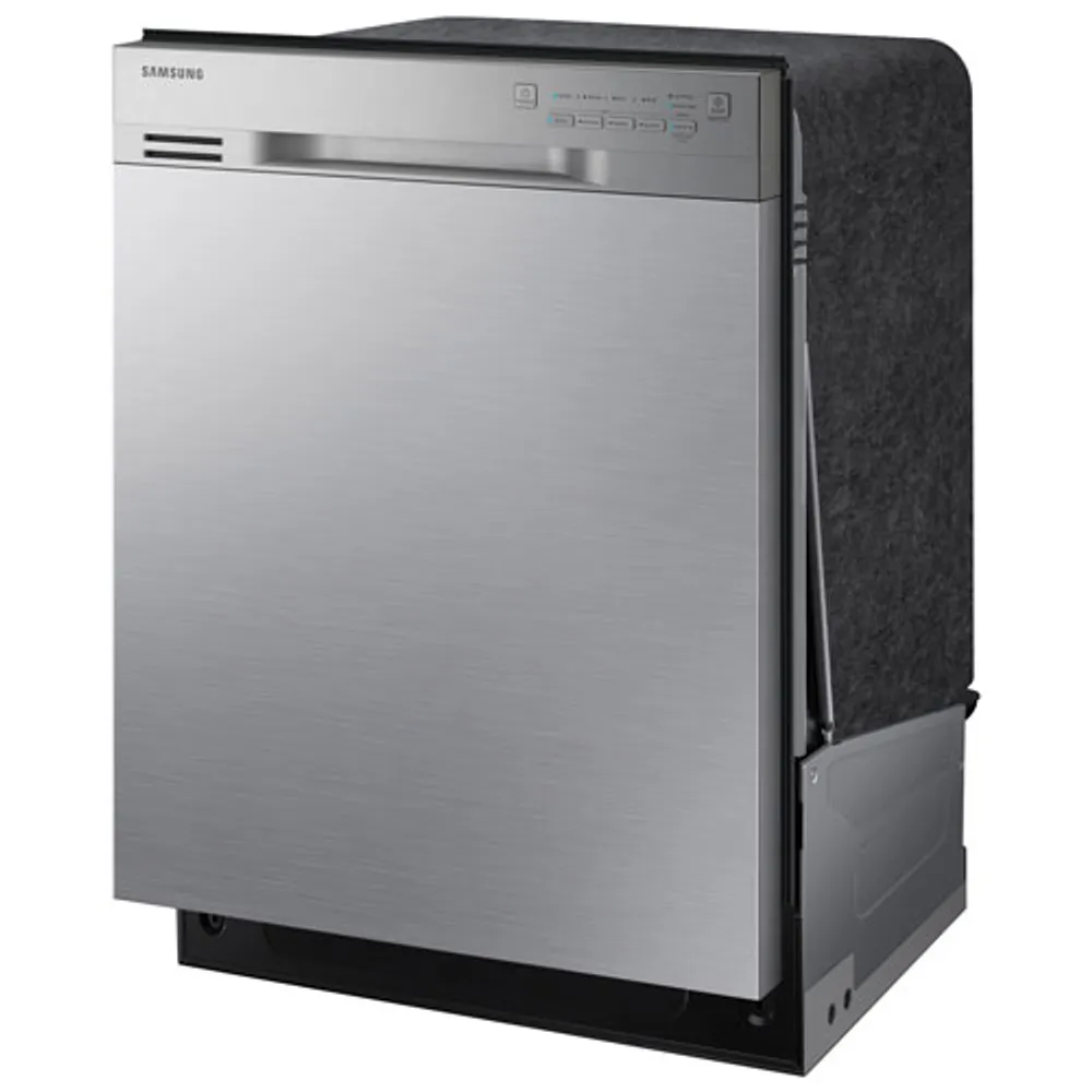 Samsung 24" 50 dB Tall Tub Built-In Dishwasher w/ Stainless Steel Tub (DW80J3020US) -Stainless Steel