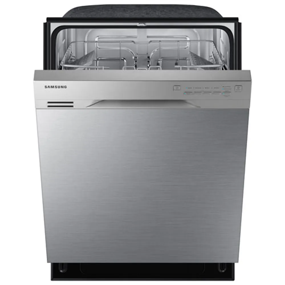 Samsung 24" 50 dB Tall Tub Built-In Dishwasher w/ Stainless Steel Tub (DW80J3020US) -Stainless Steel