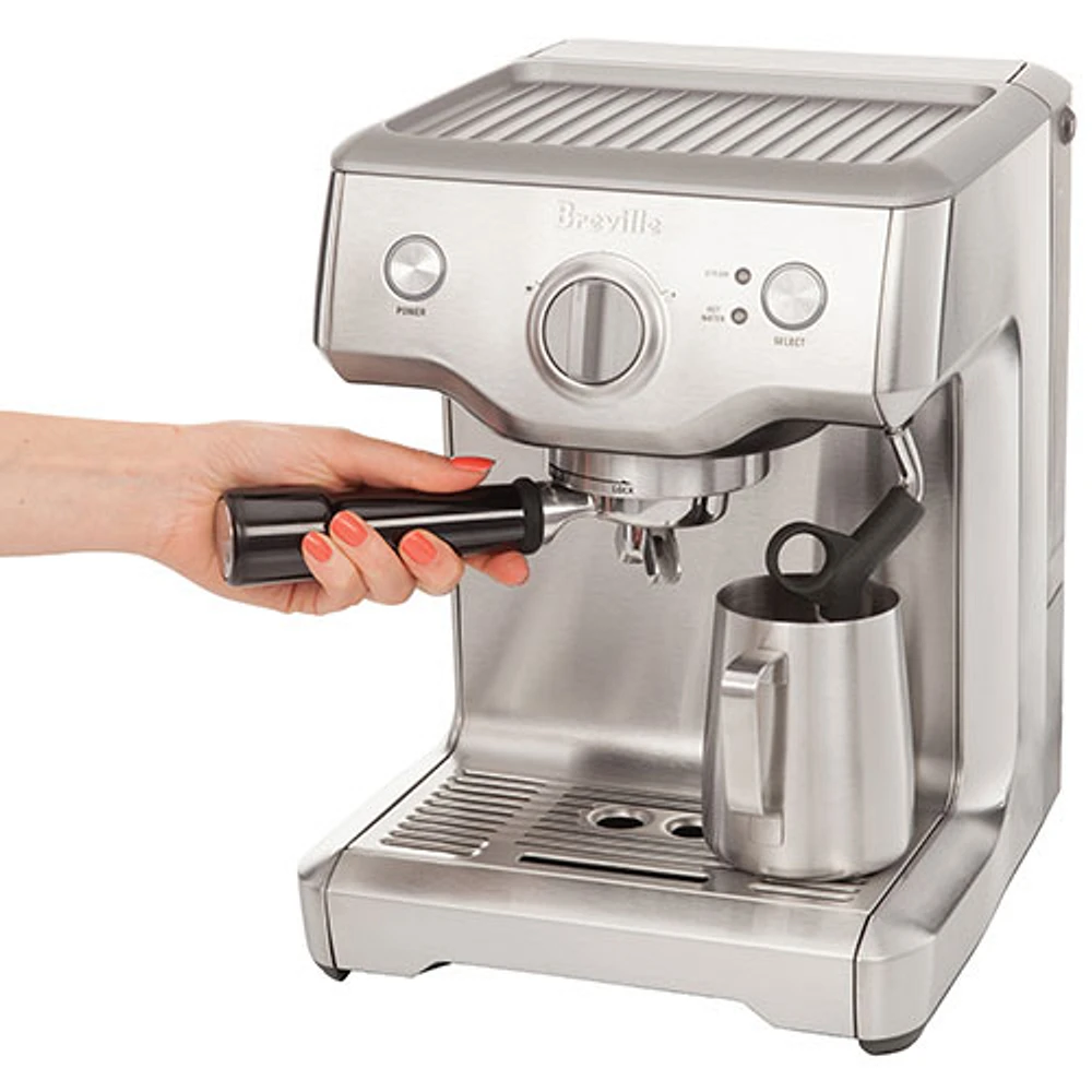 Breville Duo-Temp Pro Pump Espresso Machine (BES810BSSXL) - Silver