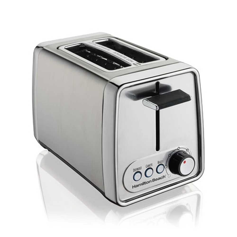 Hamilton Beach Toaster - 2-Slice - Chrome