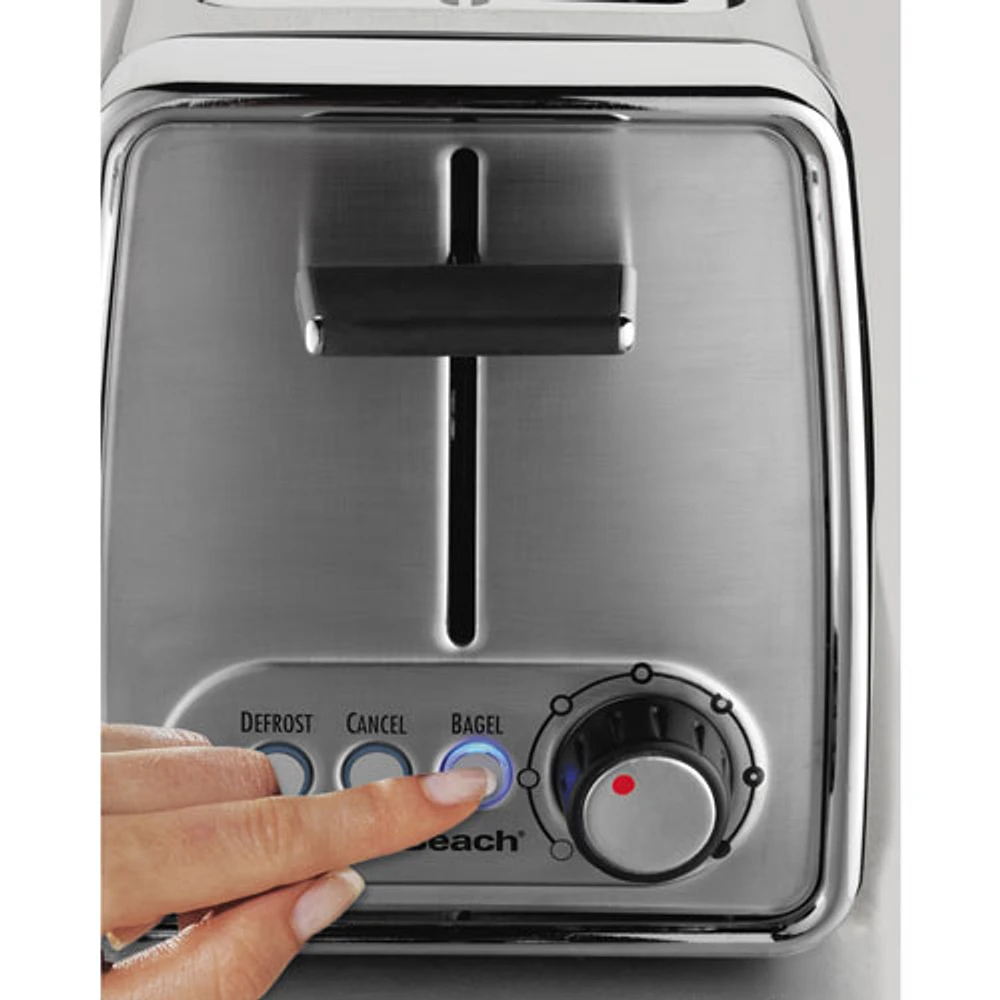 Hamilton Beach Toaster - 2-Slice - Chrome