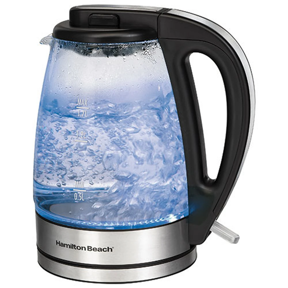 Hamilton Beach Electric Kettle - 1.7L - Glass