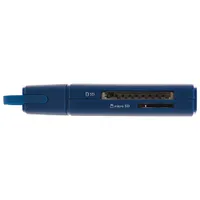 Insignia USB 3.0 2-in-1 Memory Card Reader - Blue - Only at Best Buy