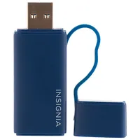 Insignia USB 3.0 2-in-1 Memory Card Reader - Blue - Only at Best Buy