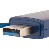 Insignia USB 3.0 2-in-1 Memory Card Reader - Blue - Only at Best Buy